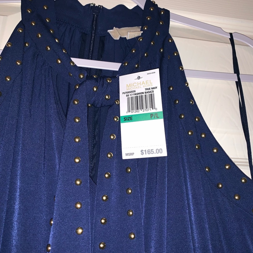 Michael Kors Romper size P/Large NAVY - Picture 6 of 8